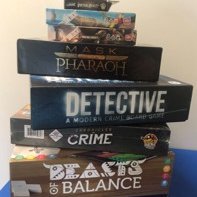 HybridBoardgame's profile picture. Researching games that combine digital elements with the physical components of a boardgame. Tweets are from Dr Melissa Rogerson (MJR) (@melissainau)