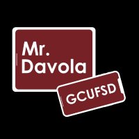 Mr. Davola - GCUFSD(@MrDavolaGCUFSD) 's Twitter Profile Photo