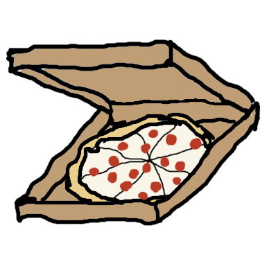 pizza boxes