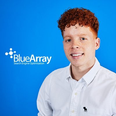 Senior SEO Manager at @bluearrayseo. Appreciates a good outfit 👕 and enjoys chasing a ⚽️ around a 120mx90m patch of grass.