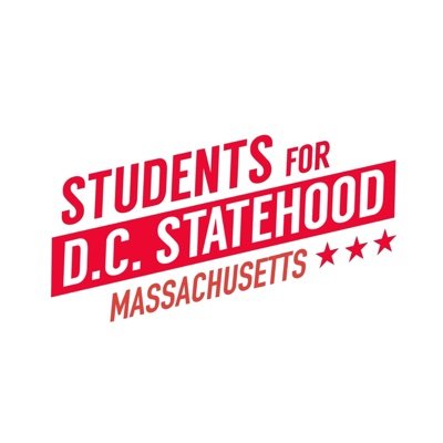 The Massachusetts chapter of @StudentsforDC #DCStatehood  RT ≠ endorsement