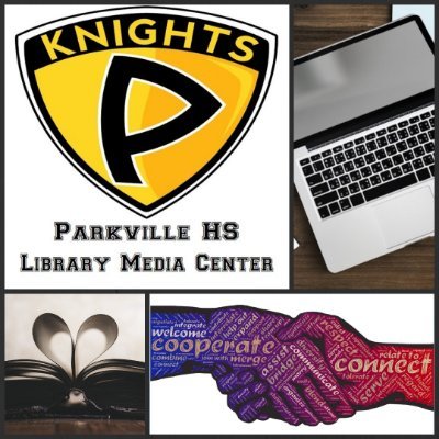 This is the twitter for the Parkville High School Library Media Center.