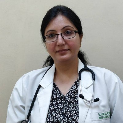 Dr.Anuja Porwal is Senior Consultant, Nephrologist & Renal Specialist at Fortis hospital Noida. She has a 12 years of experience.