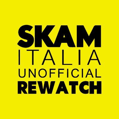 Un'iniziativa @SkamUnofficial! 
Dal 4 ottobre organizzeremo un rewatch giorno per giorno della 2ª stagione di #SkamItalia. 🔔 Ricorda di attivare le notifiche!