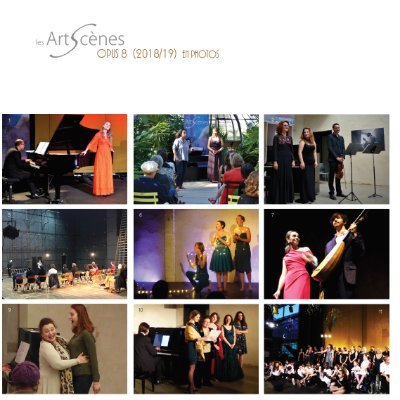 Les Art’Scènes, évènement basé sur la transmission /programmation de masterclasses de chant lyrique et théâtre destinées à de jeunes artistes/ gratuit au public