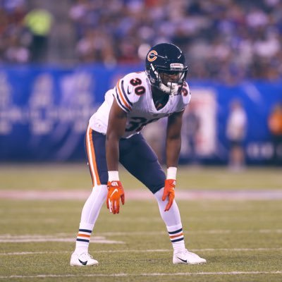 Chicago Bear Cornerback #30. Passion. Purpose. Pursuit.