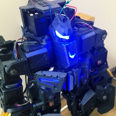 ヒューマノイドロボットとか作ってます。