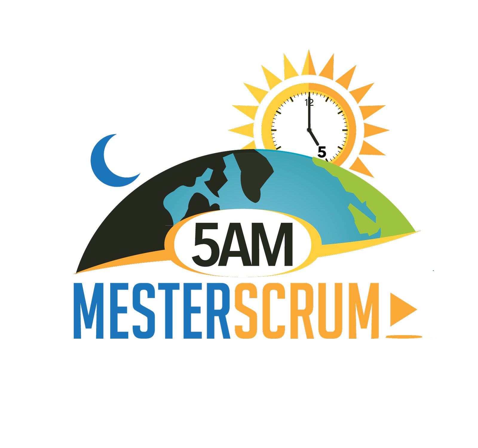 5am Mester Scrum is about real life practicing agile and scrum.  We talk about maybe 2 micro Scrum or Agile topics for anyone to use in their day.