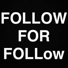 I’ll follow anyone back who follows me
