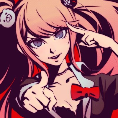 | Do you really need me to spell it out for you? I'm Junko 𝘍𝘜𝘊𝘒𝘐𝘕𝘎 Enoshima! SHSL Despair Queen! | ᴡᴇʟʟ, ᴡʜᴏ ᴄᴀʀᴇꜱ? ᴡᴇ'ʀᴇ ᴀʟʀᴇᴀᴅʏ ᴅᴇᴀᴅ, ᴀɴʏᴡᴀʏ! |