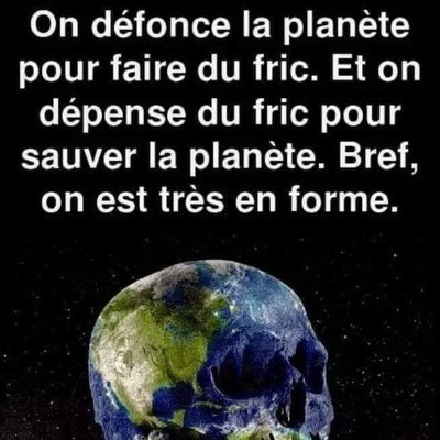 fraternité..égalité..liberté...tous sapiens sapiens..sur une planète sauvegardée