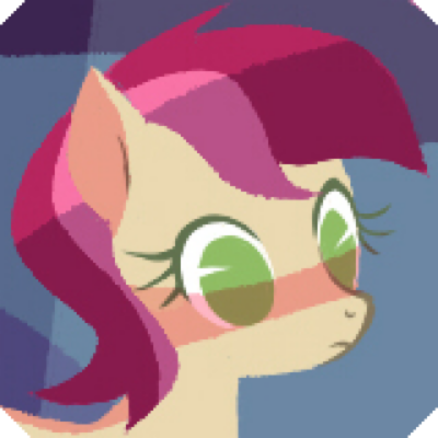 Hello! I'm Roseluck, a florist in Ponyville. Visit me if you'd like some flowers, or even just to chat! (GMT -5)