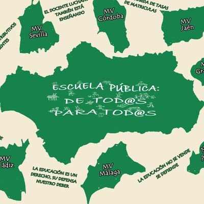 Cuenta de Twitter Oficial de Marea Verde Andaluza