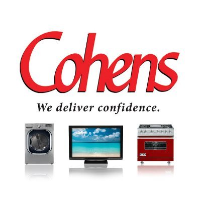 Cohens delivers it all. With names like KitchenAid, Whirlpool, Jenn-Air, Bosch, Kamado Joe, Dacor, Sharp, Maytag, Wolf, Sub-Zero, Frigidaire and more!