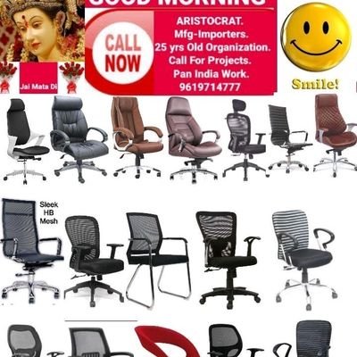 Chairsbazaar's profile picture. Largest Manufacturer of Office Chairs. We also provide modular office furniture and workstation furniture. We are the child brain of Aristocrat Brand.