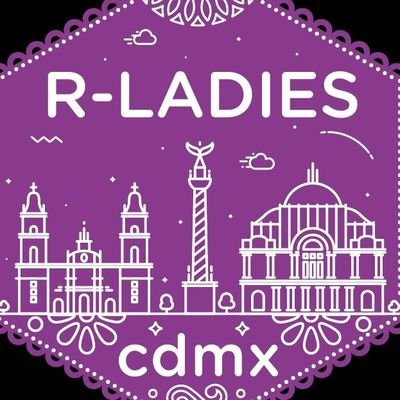 Capítulo @RLadiesGlobal en la #CDMX que promueve la diversidad de género en la comunidad de #Rstats 💜💻
