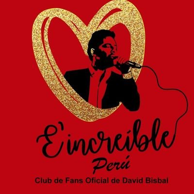 Somos el club de Fans David Bisbal E'Increible Perú en 🇵🇪 dedicados apoyar incondicionalmente a nuestro gran artista @davidbisbal con amor respeto y el ♥