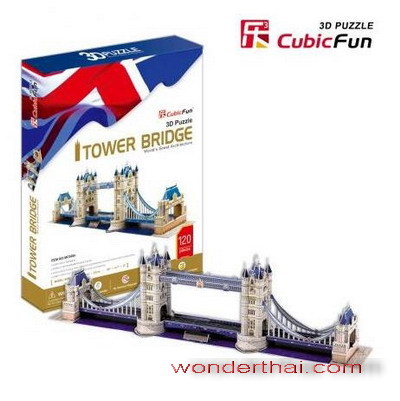 จำหน่าย จิ๊กซอว์ 3 มิติ 3D Puzzle สิ่งก่อสร้างที่มีชื่อเสียงของโลก จาก Cubic Fun
The World's Famous Architecture