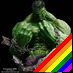 QHULK WANT SMASH HOMOPHOBIA AND LGBTQ PREJUDICE. WHERE YOUNG QUEER FEEL IT GET TOO MUCH, QHULK THERE. YOU WANT PICK ON SOME ONE? PICK ON QUEERHULK!!!