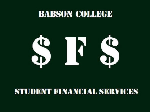 BabsonSFS's profile picture. Student Financial Services at Babson: financial aid news, student account updates, important dates, etc.