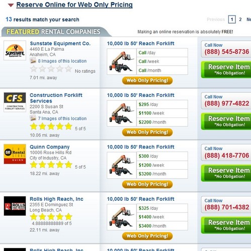 The hottest online network of Equipment Rental Companies all in one place. Save time and money - find your rental tools and equipment on http://t.co/jc3OdmozyY