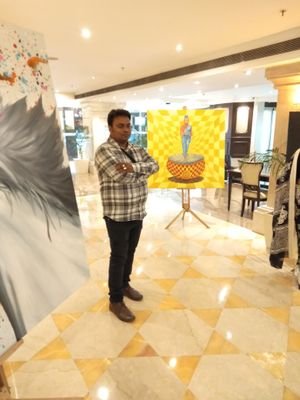 I'm a Professional artist, I love to create creative art in all kinds of mediums and surfaces. inspired by subodh Gupta & Satish gujral. NFT artworks 👇🏻