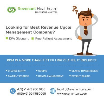 Revenantcare's profile picture. Healthcare Services company : Quality Medical Billing and Transcriptions, EMR integration, Cloud Access, Medical Transcriptions, Medical Billing ... USA