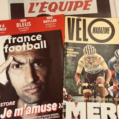 Rédactrice Iconographe Vélo Magazine / France Football / L'Équipe #TeamAJA💙