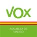 Grupo Parlamentario VOX en Madrid (@vox_asambleamad) Twitter profile photo