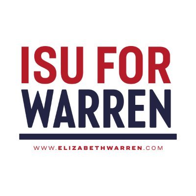Students for Warren at ISU
Dream Big, Fight Hard, Roll Clones
find a time to volunteer at the link below