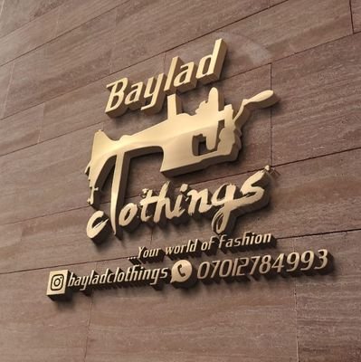 Animal Nutritionist, Fashion designer and a football player.
Ig:bayladclothings