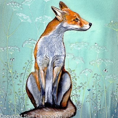 Artist (Lettering and painting) Why not have a browse of my original paintings on my website. Or see the cards, calendars, prints and hand painted gifts.