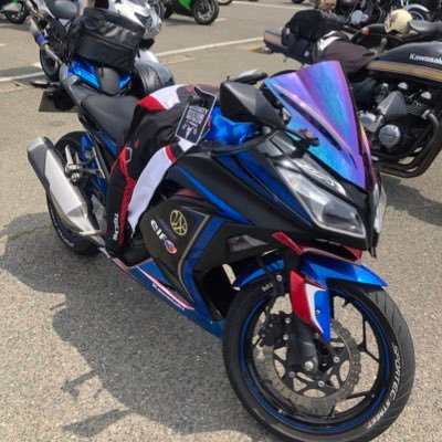 Twitter पर 青忍桜木ほの Ninja250 Se 15 タンクの色変えるの大変だからr25みたくタンクカバーfrpで作ってキャンディレッドに塗装しようかなぁ 目指すは仮面ライダーカブト 笑