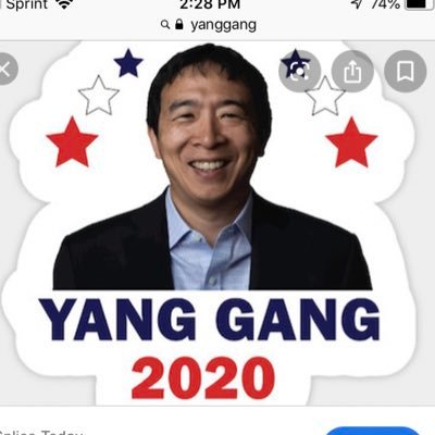 Not Right. Not Left. Forward.
#yanggang2020