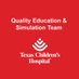 Texas Children's Quality Education and Simulation (@tchquest) Twitter profile photo Texas Children's Quality Education and Simulation (@tchquest) Twitter profile photo