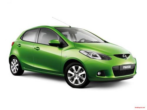 Mazda2 is most of the best audio system car and the colorsplash is green