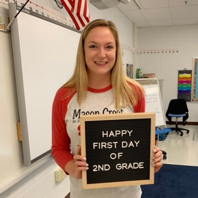 MsHeier18's profile picture. 2nd grade teacher @ Mason Crest Elementary   University of Virginia grad