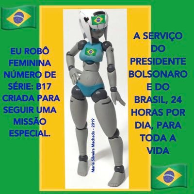 católica, casada, apaixonada pelo Brasil e INFINITAMENTE confiante no Presidente Bolsonaro! o Homem que está nos salvando da maldição PeTralha! ❤️🙏🇧🇷🙏❤️