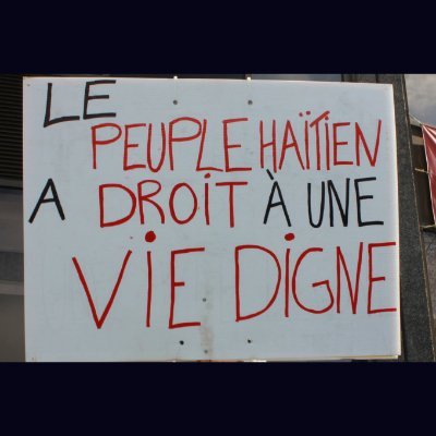 Ce mouvement est en solidarité avec le peuple haïtien dans sa lutte continue pour sa souveraineté et son autodétermination. (https://t.co/g5CY9XHmJi)