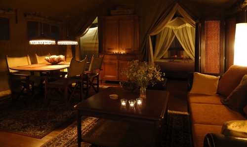 glamping_fr's profile picture. Glamping in luxuriously furnished safari tent with all creature comforts: bathroom, electricity, kitchen and separate rooms. Beautiful area of almost 57 acres