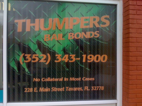 352-343-1900   Bail bonds office located in Lake County but we service all jails in Florida