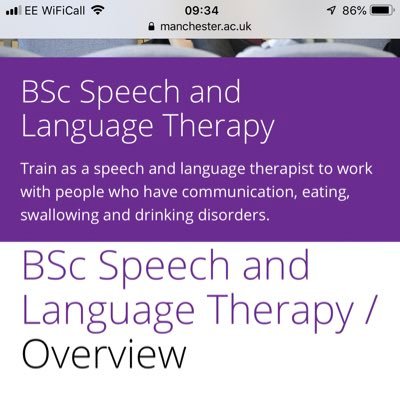 We train our #SLT2b students to become qualified speech & language therapists taught by experienced SLT educators #SLTatUoM #MySLTDay