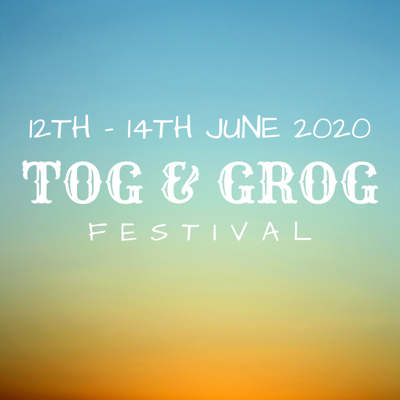 12th-14th June 2020 - Weekend Festival including camping, mixed-team tag rugby tournament, live music, fully licensed bars, street food and more... #TogAndGrog