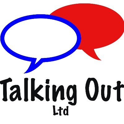 Talk out. Talk out. Talk out. Talk out. Talk over out of down back.