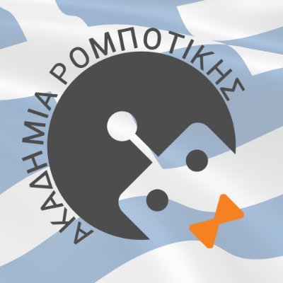 RoboticsGr's profile picture. Η Ακαδημία Ρομποτικής είναι ένα αποτέλεσμα συνεργασίας της ACTA - Τεχνοβλαστός Αριστοτελείου Πανεπιστημίου Θεσσαλονίκης και της FutureLab.