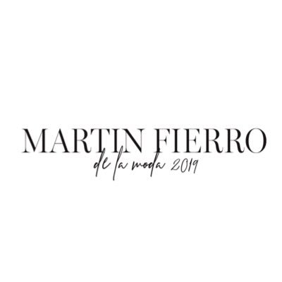 Cuenta Oficial del Martín Fierro de la Moda