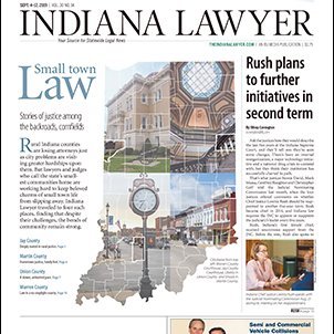 Biweekly newspaper covering Indiana legal issues, law schools, bar associations and more.