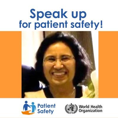 Working @WHO to drive and galvanize global action for improving #patientsafety #ptsafety, Unit Head, Patient Safety Flagship, World Health Organization