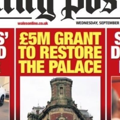 Save #PalaceTheatre #Swansea. Former Music Hall & Variety Theatre that hosted #CharlieChaplin #LillieLangtry Now derelict. Please help http://t.co/w13k43VHHi