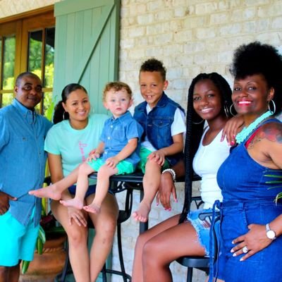 A multicultural family put together through adoption by God...Staying together by love!